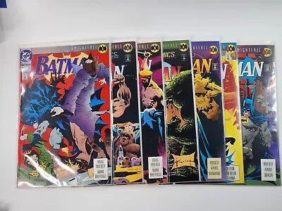 Buy Knightfall 1-7 Batman 492 493 494 495 Detective Comics 659 660 661 DC 7 Book Lot • 20.08£