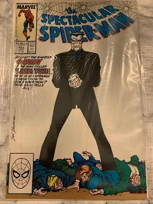 Buy The Spectacular Spiderman 139 Feat Tombstone Origin Marvel 1987 VG 1st Print • 4.99£