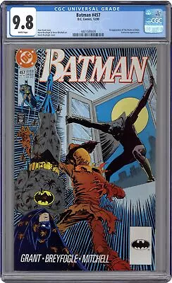 Buy Batman #457D CGC 9.8 1990 4401589009 Tim Drake Becomes Robin • 116.09£