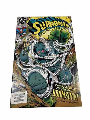 Buy Superman Man Of Steel #18 (Dec 1992, DC Comics) 1st Full Doomsday NM (box52) • 15.89£