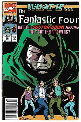 Buy Marvel US Comics' What If...#18 The Fantastic 4 Battled Doom Before Getting Powe • 1.25£