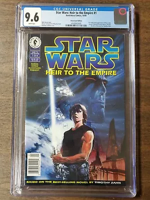 Buy Star Wars Heir To The Empire #1 (Dark Horse 1995) Newsstand CGC 9.6 1st Thrawn • 637.32£