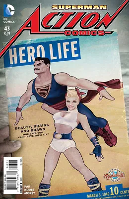 Buy Action Comics Superman # 43 Variant  N MINT Dc New 52 1st Print • 2.50£