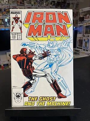 Buy Iron Man #219  1st Appearance Of Ghost! Marvel 1987 • 8.10£
