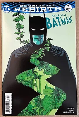 Buy All Star Batman #7 - Cover B Variant By Francavilla - First Print - Dc 2017 • 4.45£