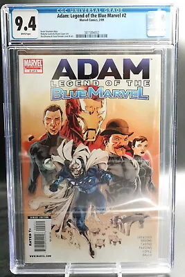 Buy Adam Legend Of The Blue Marvel #2 Cgc 9.4 🔥 • 175.89£