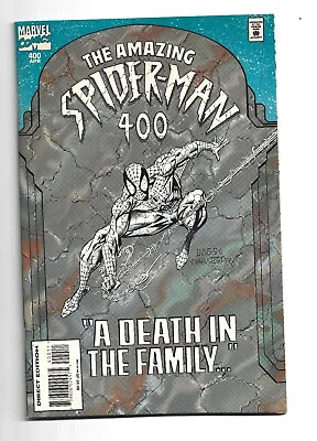 Buy Amazing Spider-man #400, VF 8.0, No Overlay Variant; Death Of Aunt May • 26.37£