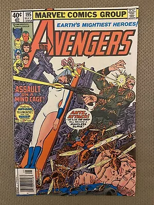 Buy The Avengers #195 Marvel 1980 1st App Taskmaster Cameo George Perez Newsstand VG • 11.85£