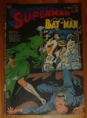Buy Superman / Batman / Lot Of 3 / Germany 1970/1978 / Legion Of Superheroes • 11.98£