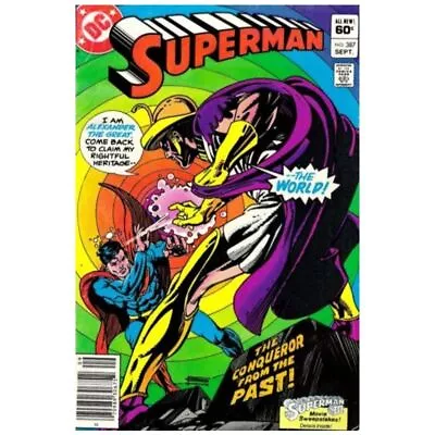 Buy Superman (1939 Series) #387 Newsstand In VF Minus Condition. DC Comics [h: • 7.98£