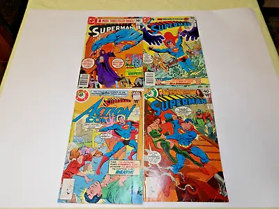 Buy Lot Of 4 Superman Comics- #336 364 352 And Action Comics 492 • 11.63£
