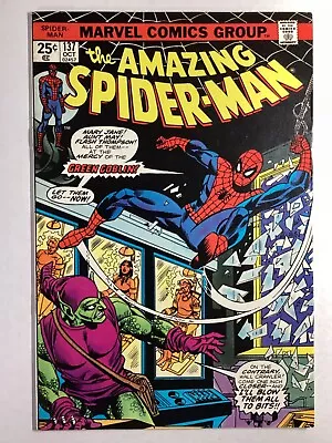 Buy Marvel Comics   THE AMAZING SPIDER-MAN  #137 (1974)   W/ GREEN GOBLIN !! NICE !! • 43.97£