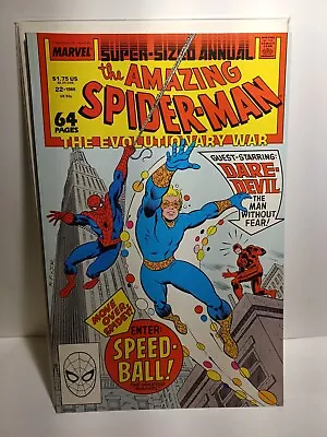 Buy AMAZING SPIDER-MAN SUPER SIZE ANNUAL #22  1st App. Of Speedball • 11.87£