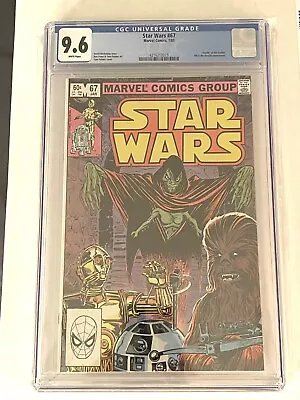 Buy Marvel Comics Star Wars Issue #67 1983 CGC 9.6 Tom Palmer • 235.86£