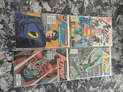Buy Lot 10 Issues DC Action Comics 601-603,605-611 • 12.64£