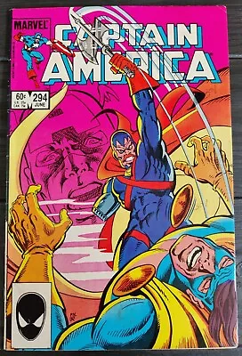 Buy Captain America #294 Copper Age First Print 1984 Marvel Comics Dematteis Neary • 7.58£