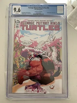 Buy Teenage Mutant Ninja Turtles #95 1:10 Bates Variant, 1st Jennika As Turtle 9.6 • 63.07£