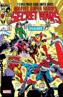 Buy Marvel Super Heroes Secret Wars #5 Facsimile Edition Foil Variant • 6.36£
