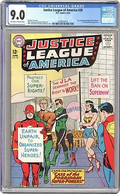Buy Justice League Of America #28 CGC 9.0 1964 4238833011 • 229.19£