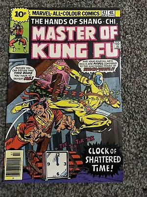 Buy Hands Of Shang-Chi Master Of Kung Fu #42 - 1976, Doug Moench & Paul Gulacy • 2£