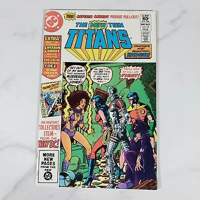 Buy NEW TEEN TITANS #16 1982 GEORGE PEREZ 80s DC 1ST Key Comic APP CAPTAIN CARROT • 7.09£