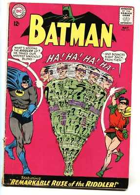 Buy Batman #171 Comic Book 1965 First Silver Age Riddler- DC G/VG • 658.70£