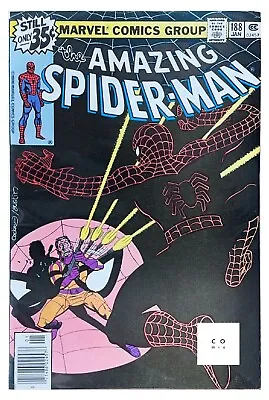 Buy Amazing Spider-Man #188 Marvel Comics 1979 Spiderman (cent, Newsstand) NM 🔑 • 29.99£