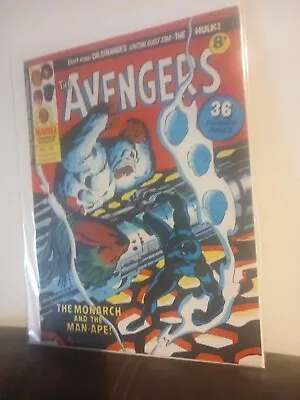 Buy The Avengers No. 90 June 7th 1975 UK Comic 8p The Monarch And The Man Ape • 5.95£