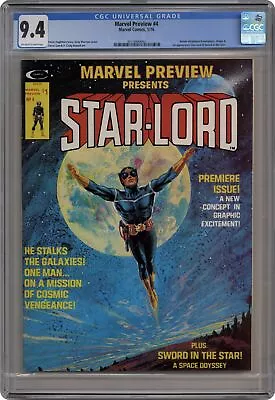 Buy Marvel Preview #4 CGC 9.4 1976 3773060002 1st App. And Origin Star-Lord • 687.83£