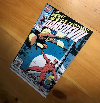 Buy Daredevil #238 Newsstand Variant 1987 Marvel Comics DD Vs. Sabretooth NM/M • 55.33£