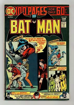 Buy Batman #259 FN+ 6.5 1974 • 37.95£