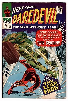 Buy Daredevil Vol 1 No 25 Feb 1967 (FN+) (6.5) Marvel, Silver Age • 43.99£