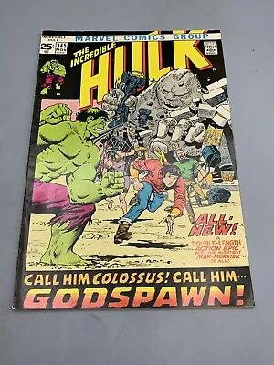 Buy Incredible Hulk 145 Marvel Comics 1971 Classic Bronze Age • 47.36£