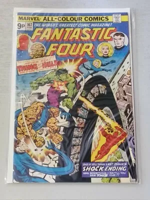 Buy Fantastic Four #167 Vf+ (8.5) Marvel Comics Hulk Battle February 1976* • 24.99£