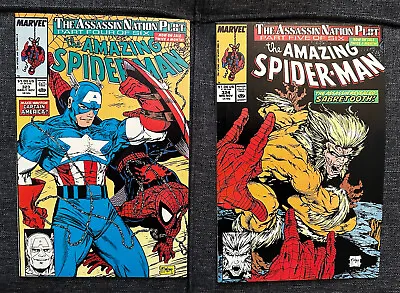 Buy The Amazing Spider-Man 323 & 324 - Good Copies- Todd McFarlane • 20.09£