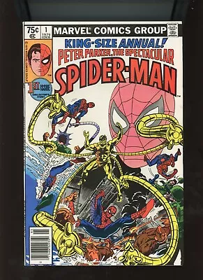 Buy 1979 Marvel,   Spectacular Spider-Man   Annual # 1, Dr. Octopus, VF, BX87 • 12.25£