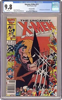 Buy Uncanny X-Men #211N CGC 9.8 Newsstand 1986 4347533022 • 233.58£
