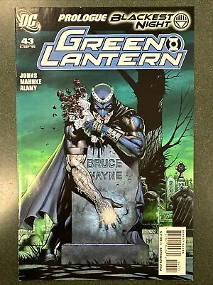 Buy Green Lantern #43 (DC, 2009) Black Hand Becomes A Black Lantern Mahnke NM- • 14.23£