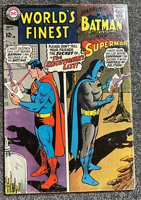 Buy DC Silver Age  WORLD'S FINEST No. 171 1967 FN+   Bagged And Boarded • 10£