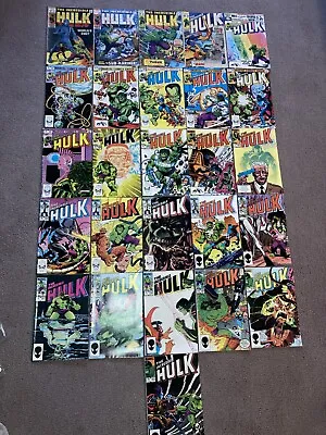 Buy Marvel Comics Incredible Hulk 53 Comics Lot 1969 - 1987 • 200£