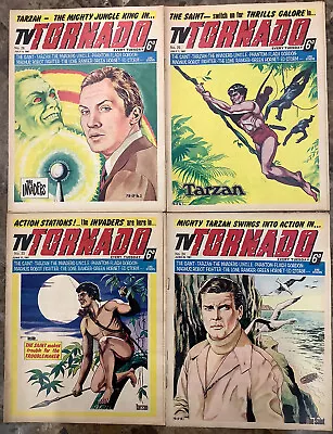 Buy TV Tornado #24 #25 #26 #27 Magazines 1967: Tarzan / Saint / Invaders • 39.97£