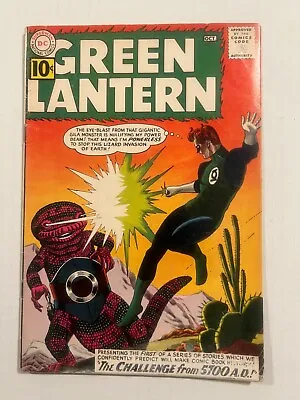 Buy Green Lantern #16 Hal Goes To 5700 Ad Grey Tone Cover Gil Kane Cover & Art 1961 • 158.32£