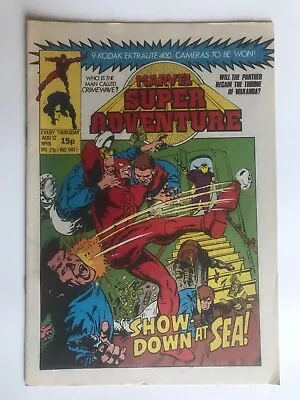 Buy MARVEL SUPER ADVENTURE #15 Marvel UK 1981 Daredevil Black Panther • 7.99£