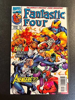 Buy Fantastic Four 16 Defenders Captain America Iron Man V 3 Thing Doctor Doom 1 Cop • 7.91£