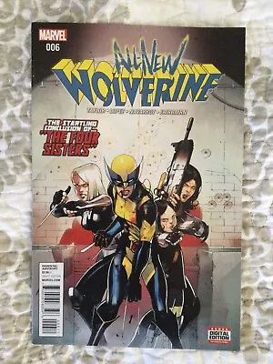 Buy All-New Wolverine #6 ~ NEAR MINT NM ~ 2016 Marvel Comics • 3.94£