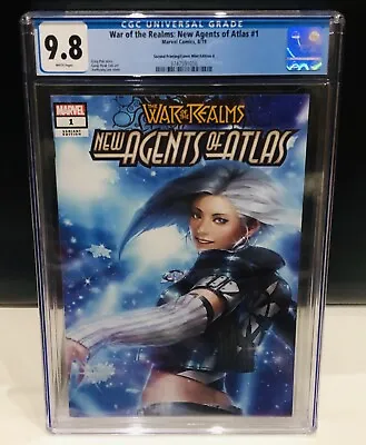 Buy War Of The Realms New Agents Of Atlas #1 Comic CGC 9.8 Variant Limited 3000 . • 77.61£