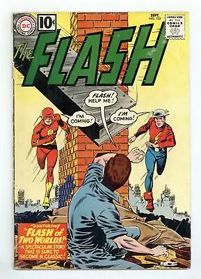 Buy Flash #123 GD- 1.8 1961 1st SA App. Of GA Flash, 1st Mention Of Earth-2 • 508.38£