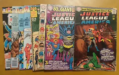 Buy Justice League Of America Lot Of 8 Issues 45 48 82 85 123 125 131 133 • 24.09£