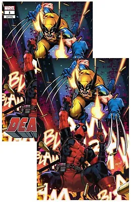 Buy Deadpool #1 Derrick Chew Variant SET Trade & Virgin Wolverine LTD 600 IN STOCK • 39.97£