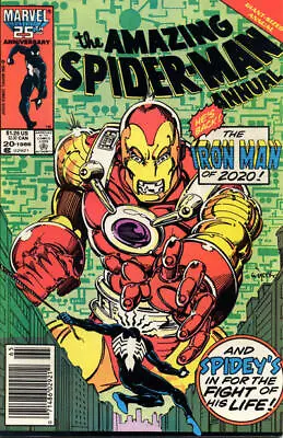 Buy Amazing Spider-Man, The Annual #20 (Newsstand) FN; Marvel | 1986 Iron Man 2020 - • 12.97£